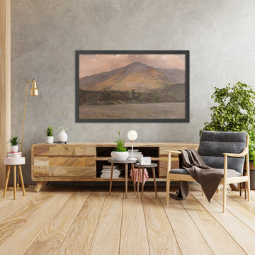 A framed image of 
