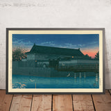 Hirakawa Gateway by Hasui Kawase, 1935