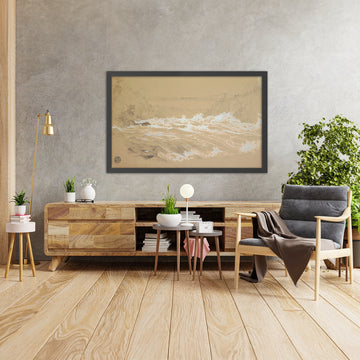 A framed image of 
