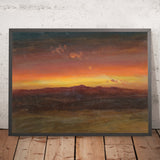 Sunset by Frederic Edwin Church, 1860
