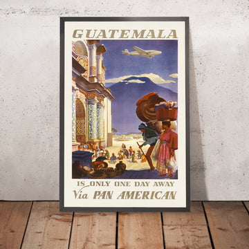 Una imagen enmarcada de 