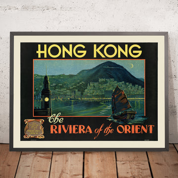 A framed image of 