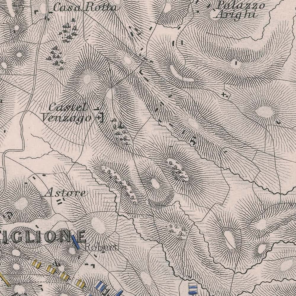 Schlachten von Lonato & Castiglione von AK Johnston, 1796: Französischer Revolutionskrieg 