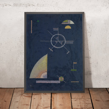 A framed image of 