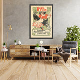 Adlerbrauerei Vintage Bock Beer Poster by Gustav Olms, 1900