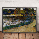 Munich – English Garden by Wassily Kandinsky, 1901