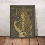 Job Rolling Papers Poster by Alphonse Mucha, 1897