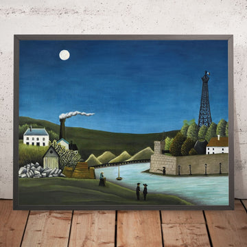 Die Seine in Suresnes von Henri Rousseau, 1911 