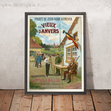 Vieux d’Anvers Vintage Genever Poster, 1923