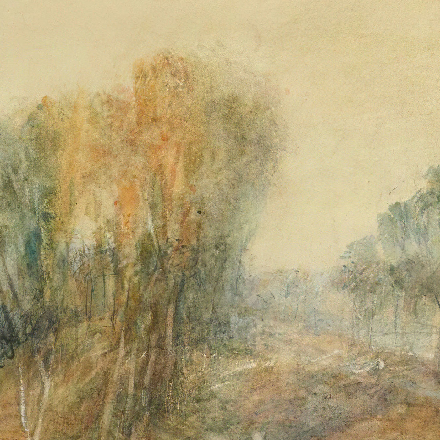 Lausanne From The West by Turner, 1816