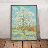 Árbol de melocotonero rosado de Vincent van Gogh, 1888 