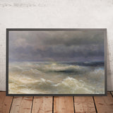 Heavy Seas by Ivan Konstantinovich Aivazovsky, 1817