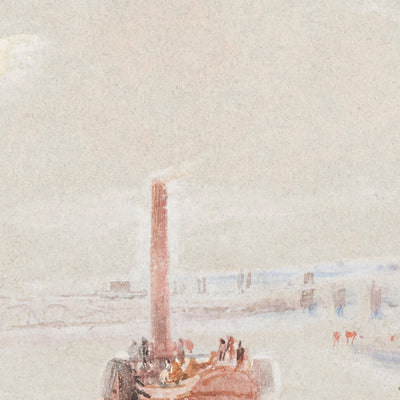 La Confluencia del Sena y el Marne en Charenton, Francia por Turner, 1835 