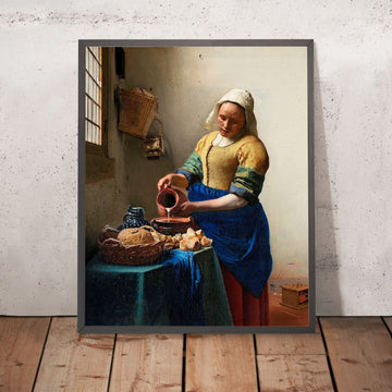 La lattaia di Johannes Vermeer, 1660 