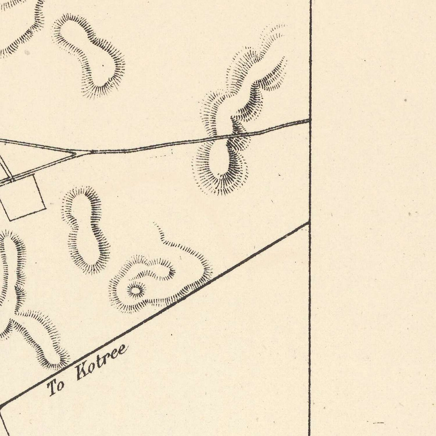 Old Map of Karachi, 1886: Port & Harbour, Cantonment, Oyster Rocks, Light House