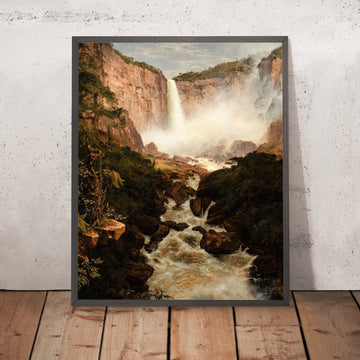 A framed image of 