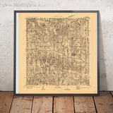 Old Map of Stillwater, Oklahoma by USGS, 1893 – Payne County, Perkins & Cimarron River