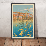 Senjo Cliff nel Lago Towada di Hasui Kawase, 1935 