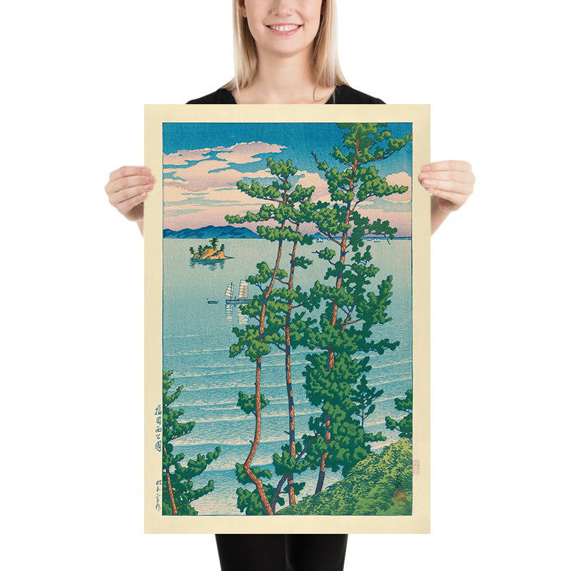 Nishi Park, Fukuoka von Hasui Kawase, 1935 