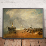 Der Fischmarkt am Hastings Beach von Turner, 1810 