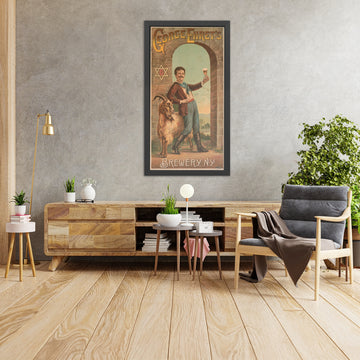 A framed image of George Ehret&