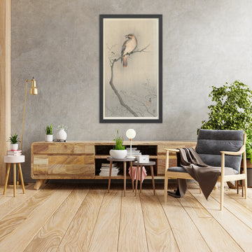 A framed image of 