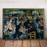 Danse au Moulin de la Galette par Pierre-Auguste Renoir 1876 