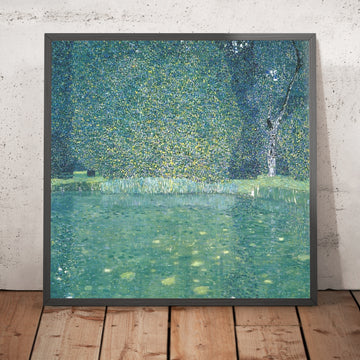 A framed image of 