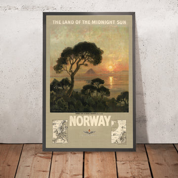 A framed image of 