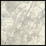 Mappa Antica Personalizzata di Forest Hill 