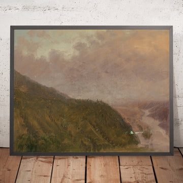 A framed image of 