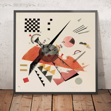 A framed image of 