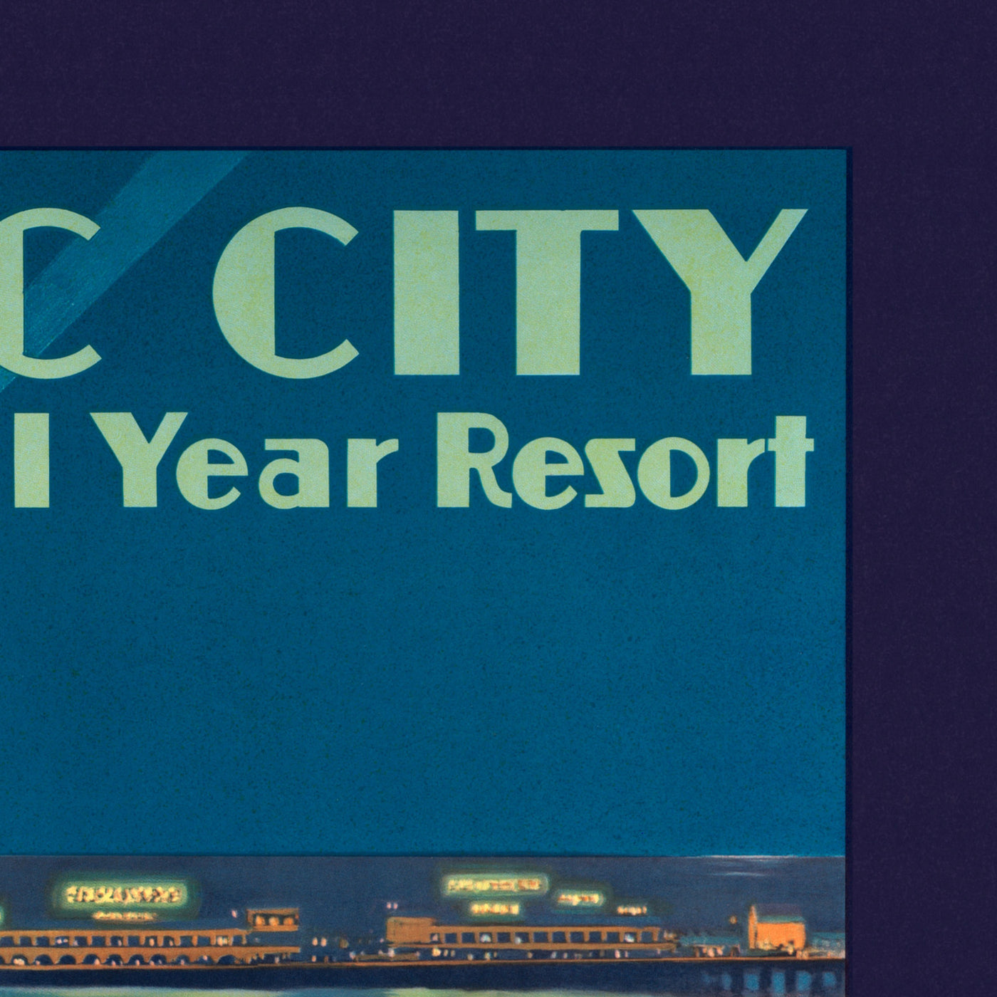 Atlantic City Travel Poster: America’s Great All Year Resort by Edward Mason Eggleston, 1910