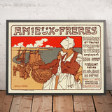 Bières de la Meuse Poster by Alphonse Mucha, 1899