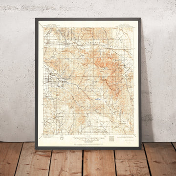 Old Map of Idyllwild, California by USGS, 1901 – San Jacinto Mountains, Hemet & Palm Springs