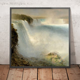 Niagara Falls, from the American Side by Frederic Edwin Church, 1826