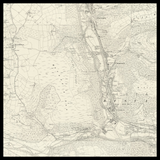 Personalised Old Map of Ystrad Mynach
