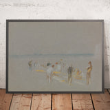 Cricket sulle Goodwin Sands di Turner, 1820 