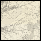 Personalised Old Map of Runcorn