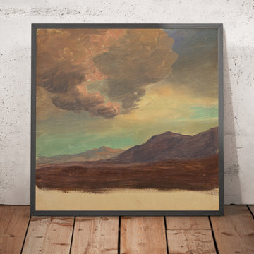 A framed image of 
