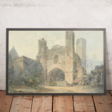 La Puerta de San Agustín, Canterbury de Turner, 1793 