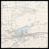 Carte ancienne personnalisée de Linlithgow 
