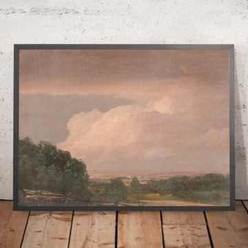 A framed image of 