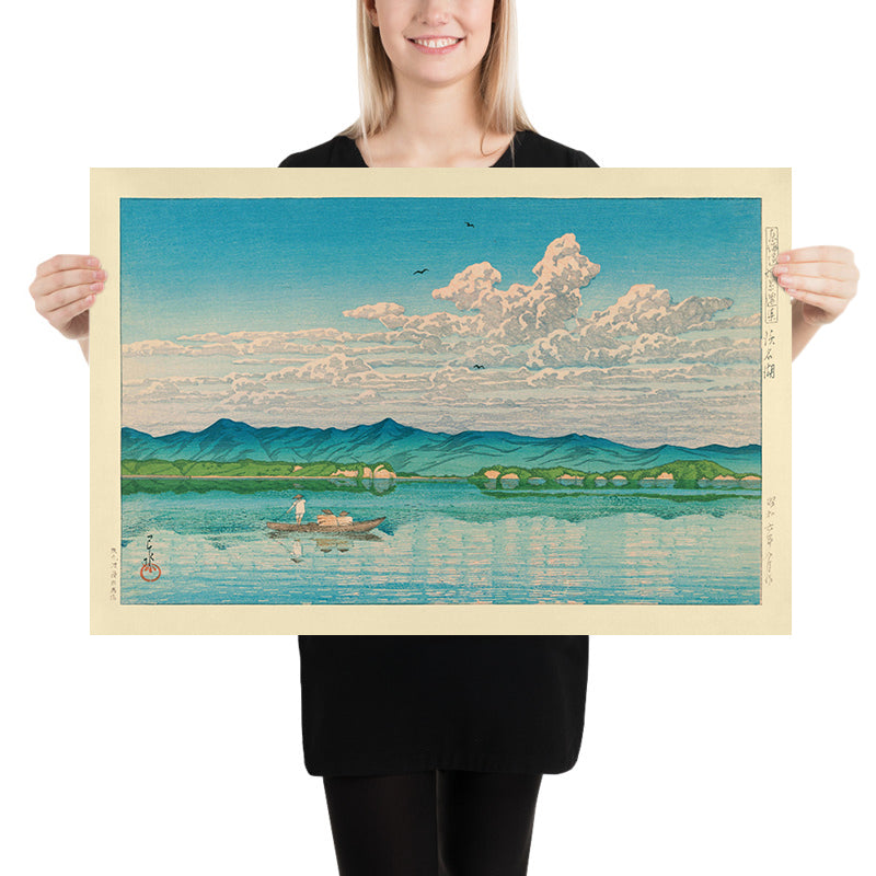 Der Hamana-See von Hasui Kawase, 1935 