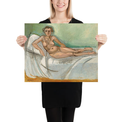 Nu demi couché (Desnudo medio reclinado) de Henri Matisse, 1918 