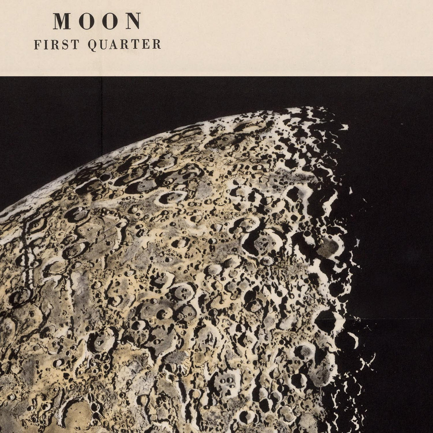 Erster Viertelmond von Josef Klepešťa, 1961 