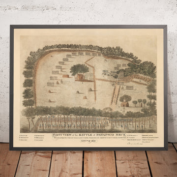 La Battaglia di Patapsco Neck di Dulac, 1814: La Guerra del 1812, USA contro Regno Unito 