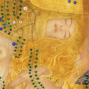 Freundinnen (Wasserschlangen I) von Gustav Klimt, 1904 