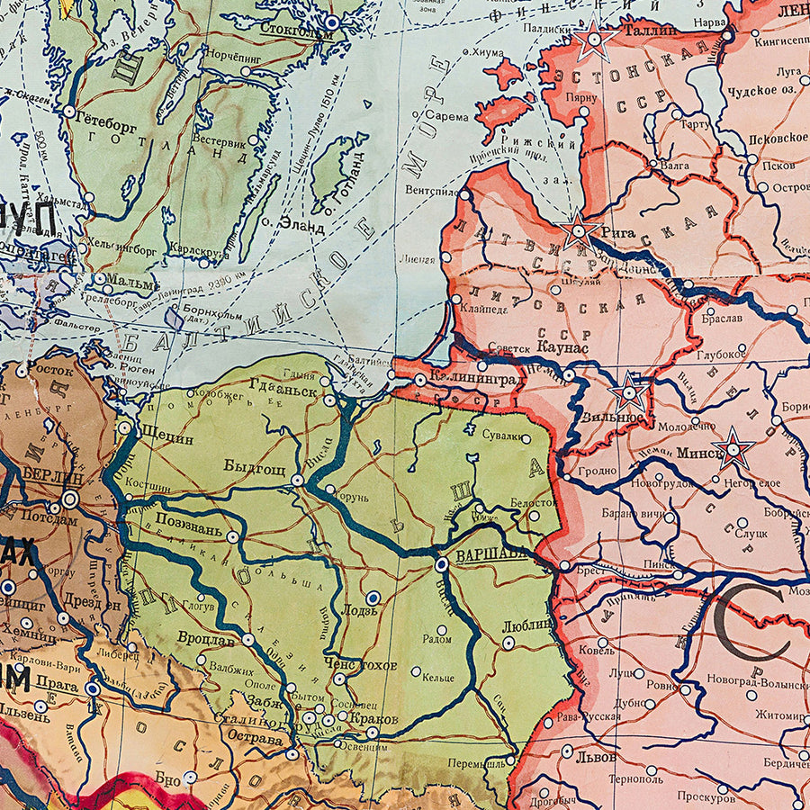 Mappa militare antica dell&