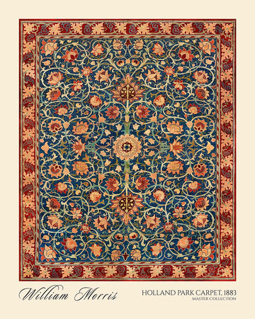 Alfombra Holland Park de William Morris, 1883 